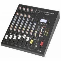 Audiophony MPX8 - 8-kanavainen PA-mikseri efekteillä